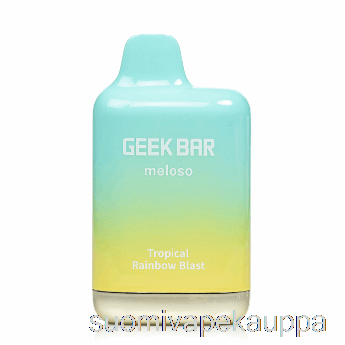 Vape Nesteet Geek Bar Meloso Max 9000 Kertakäyttöinen Trooppinen Sateenkaari